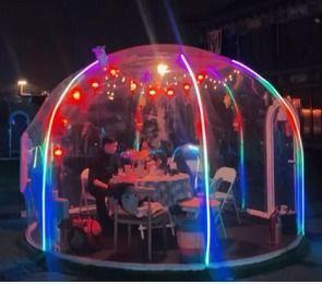 南京网红泡泡屋星空帐篷,沉浸式星空露营体验新潮流”
